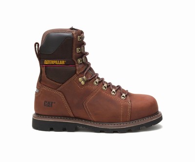 Botas De Trabajo Caterpillar Alaska 2.0 8" Impermeables Thinsulate™ Steel Puntera Hombre Marrones | C7idfJxL