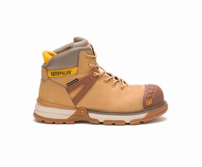 Botas De Trabajo Caterpillar Excavator Superlite Impermeables Carbon Composite Puntera Hombre Naranjas | AucBtGfa