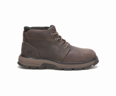 Botas De Trabajo Caterpillar Exposition 4.5" Alloy Puntera Static Dissipative Hombre Cafe | jSOCQfcD