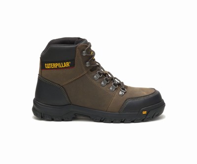 Botas De Trabajo Caterpillar Outline Steel Puntera Hombre Gris Oscuro | jsUxavgD