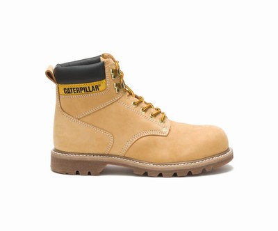 Botas De Trabajo Caterpillar Second Shift Steel Puntera Hombre Naranjas | QZgiBhOr