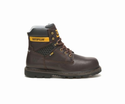 Botas De Trabajo Caterpillar Structure Cool Composite Puntera Hombre Marrones Oscuro | SVzGAtTw