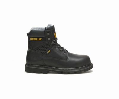 Botas De Trabajo Caterpillar Structure Cool Composite Puntera Hombre Negras | URjFC64X