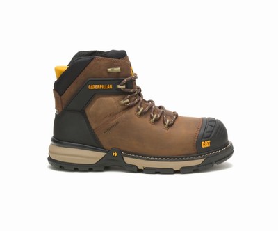 Botas Impermeables Caterpillar Excavator Superlite Thinsulate™ Carbon Composite Puntera Hombre Marrones Oscuro | kVRhoxjz