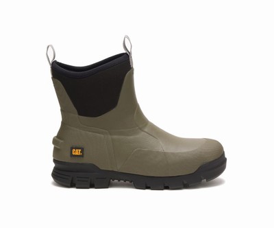 Botas Impermeables Caterpillar Stormers 6'' Hombre Verde Oliva | vxwd8Hac