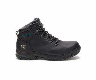 Botas Seguridad Caterpillar Mae Steel Puntera Impermeables Mujer Negras | Ec51LY9R