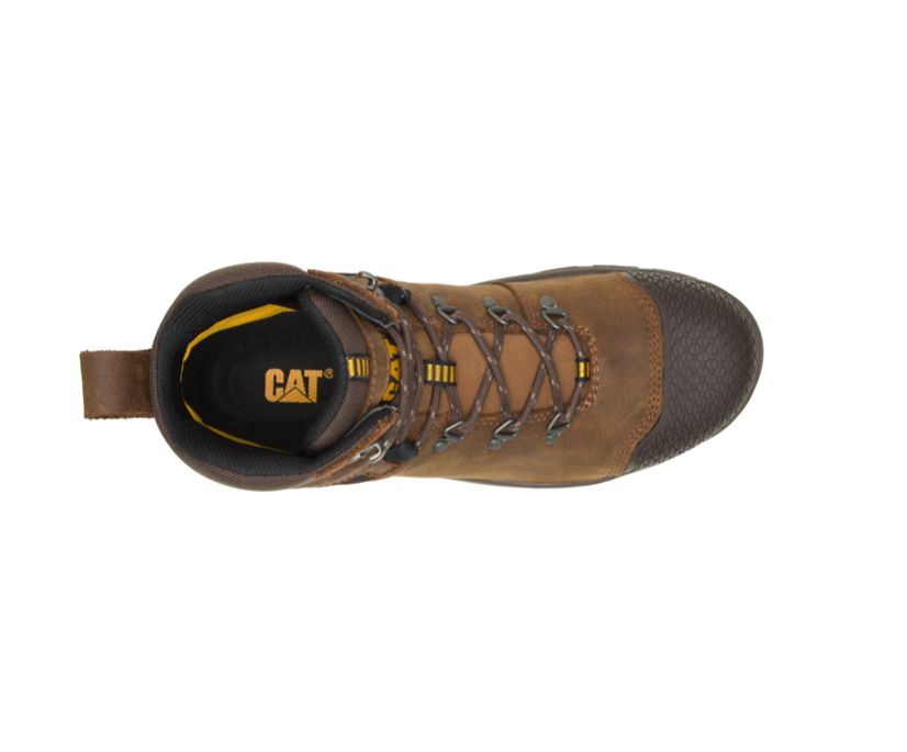 Botas De Trabajo Caterpillar Accomplice X Impermeables Steel Puntera Hombre Marrones | F52WsILq