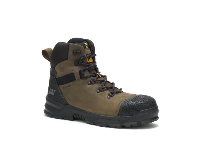 Botas De Trabajo Caterpillar Accomplice X Impermeables Steel Puntera Hombre Gris | QwFanGjC