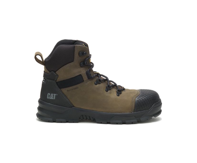 Botas De Trabajo Caterpillar Accomplice X Impermeables Steel Puntera Hombre Gris | QwFanGjC