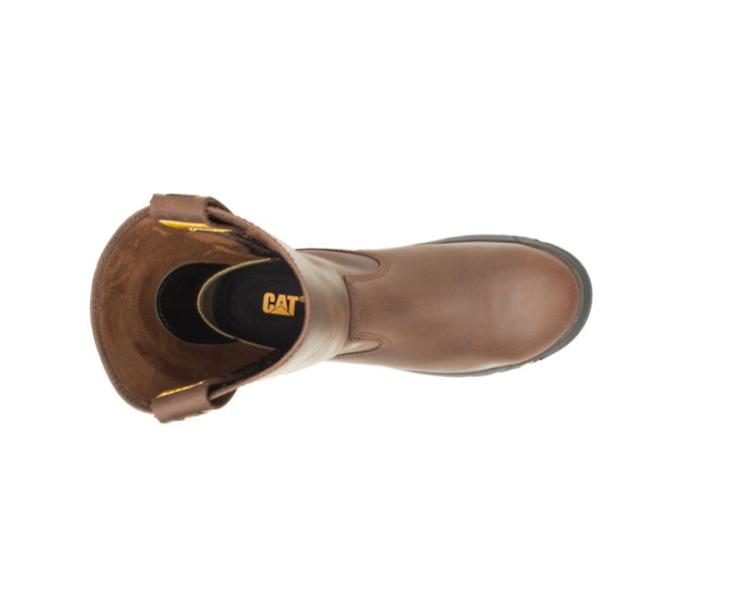 Botas De Trabajo Caterpillar Drawbar Steel Puntera Hombre Marrones | RJ2A0qtb