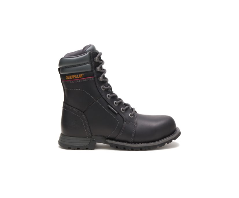 Botas De Trabajo Caterpillar Echo Impermeables Steel Puntera Mujer Negras | AsgCQE3O