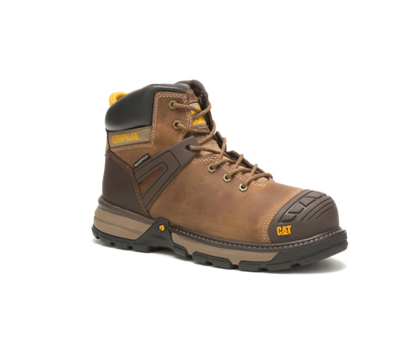 Botas De Trabajo Caterpillar Excavator Superlite Impermeables Soft Puntera Hombre Beige Oscuro | 1i2f7WVN