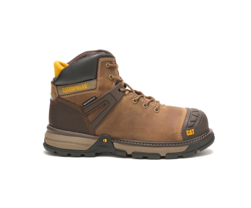 Botas De Trabajo Caterpillar Excavator Superlite Impermeables Soft Puntera Hombre Beige Oscuro | 1i2f7WVN