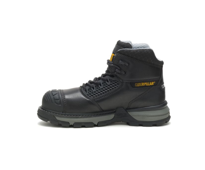 Botas De Trabajo Caterpillar Excavator Superlite Cool Carbon Composite Puntera Mujer Negras | 7XluSRrp