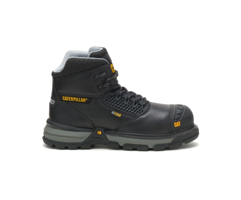 Botas De Trabajo Caterpillar Excavator Superlite Cool Carbon Composite Puntera Mujer Negras | 7XluSRrp