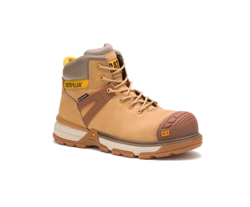 Botas De Trabajo Caterpillar Excavator Superlite Impermeables Carbon Composite Puntera Hombre Naranjas | AucBtGfa