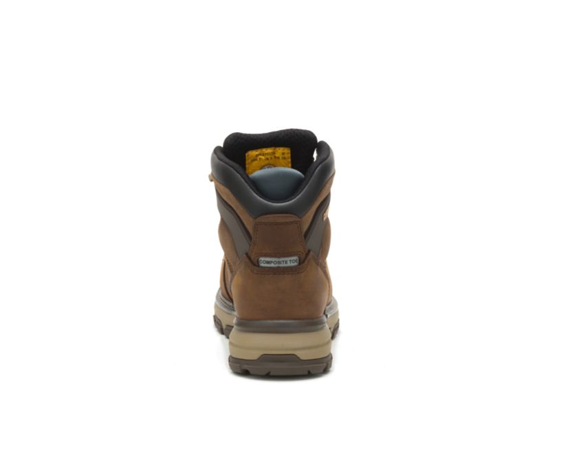 Botas De Trabajo Caterpillar Excavator Superlite Impermeables Thinsulate™ Carbon Composite Puntera Mujer Marrones Oscuro | XFS4DCHN