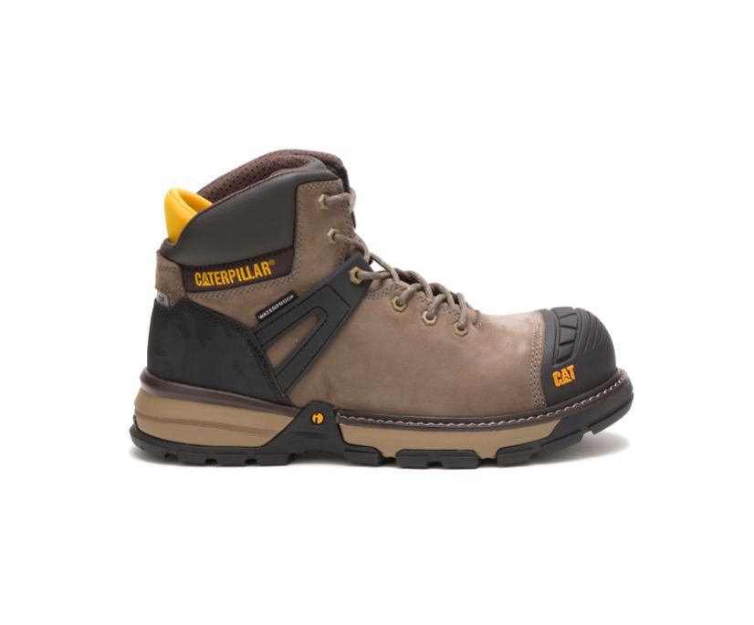 Botas De Trabajo Caterpillar Excavator Superlite Impermeables Carbon Composite Puntera Hombre Gris | zMh6U3tR