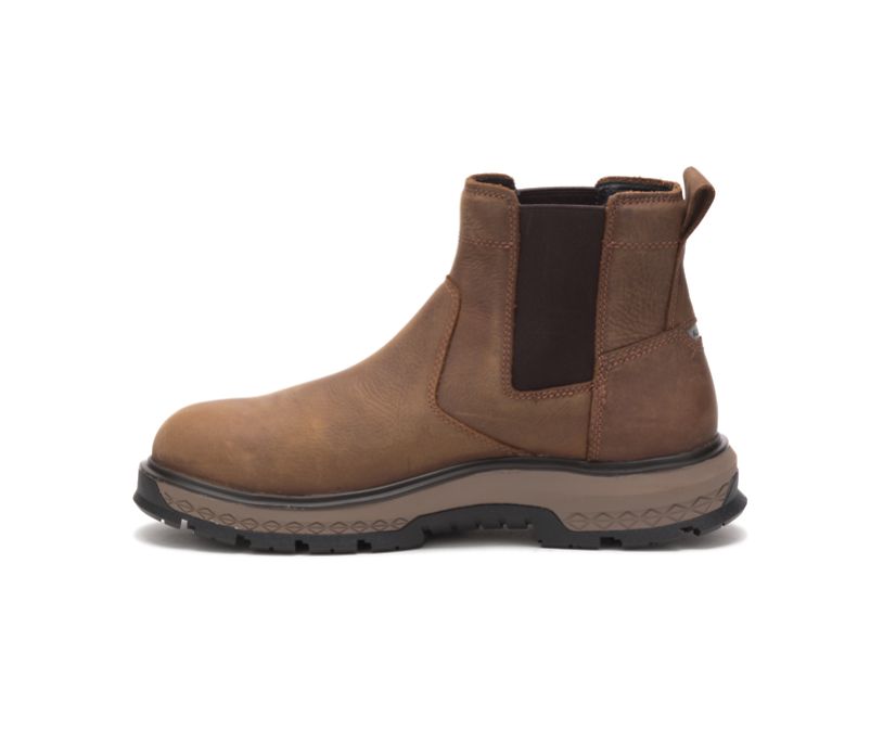 Botas De Trabajo Caterpillar Exposition Chelsea Alloy Puntera Hombre Marrones | CTkf8zEc