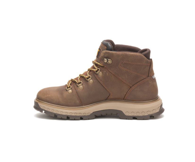 Botas De Trabajo Caterpillar Exposition Hiker Impermeables Hombre Marrones | vAWIpROD