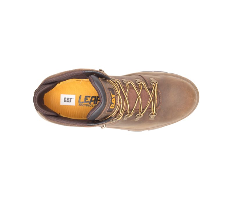 Botas De Trabajo Caterpillar Exposition Hiker Impermeables Hombre Marrones | vAWIpROD