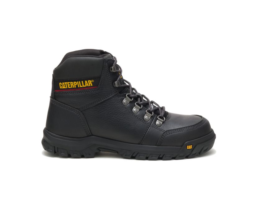 Botas De Trabajo Caterpillar Outline Steel Puntera Hombre Negras | NU9Ai7tT