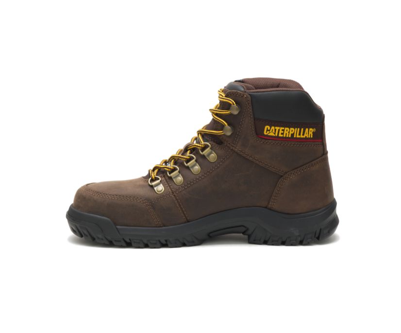 Botas De Trabajo Caterpillar Outline Steel Puntera Hombre Marrones | qtCEa1XN