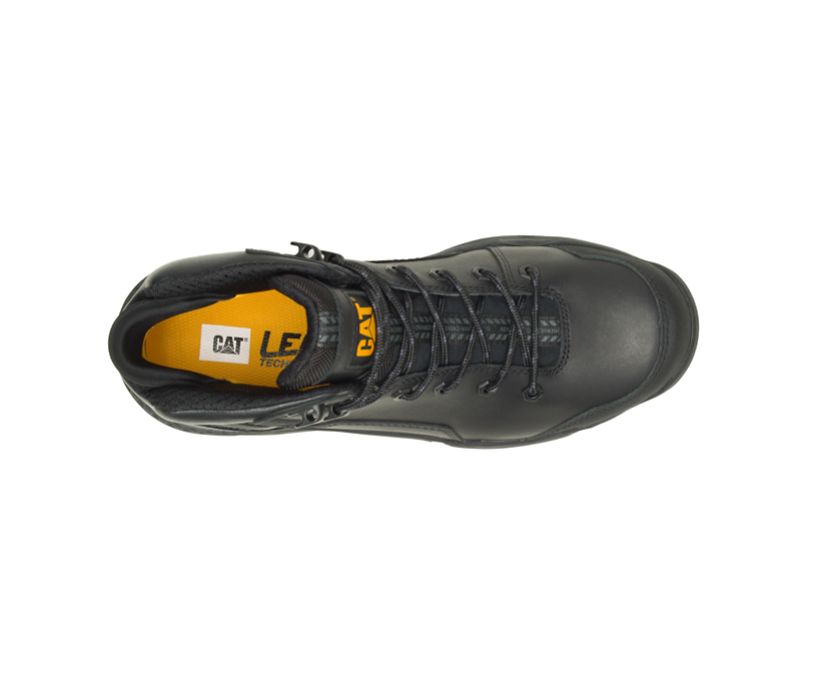 Botas De Trabajo Caterpillar Provoke Mid Impermeables Alloy Puntera Hombre Negras | Sa4s3eql