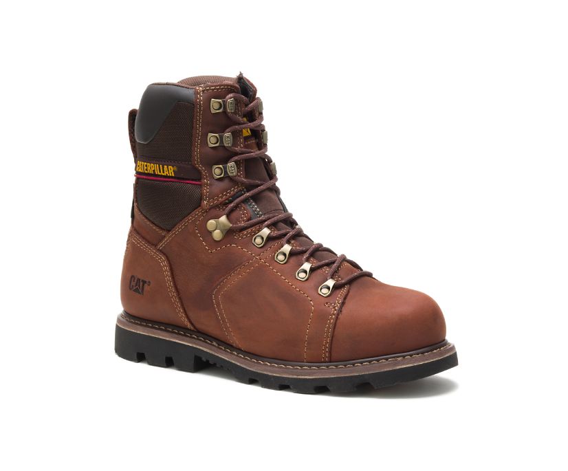 Botas Impermeables Caterpillar Alaska 2.0 8'' Thinsulate™ Steel Puntera Hombre Marrones | coYZnkbe