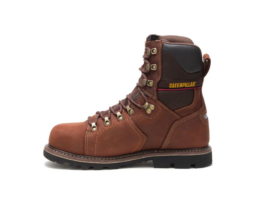 Botas Impermeables Caterpillar Alaska 2.0 8'' Thinsulate™ Steel Puntera Hombre Marrones | coYZnkbe