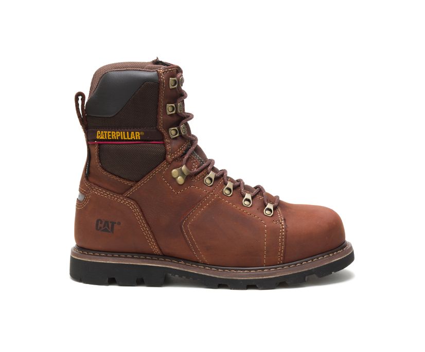 Botas Impermeables Caterpillar Alaska 2.0 8\'\' Thinsulate™ Steel Puntera Hombre Marrones | coYZnkbe