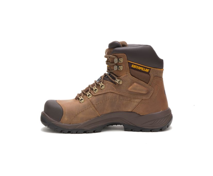 Botas Impermeables Caterpillar Diagnostic Hi Thinsulate™ Steel Puntera Hombre Beige Oscuro | 9V4x8oLN