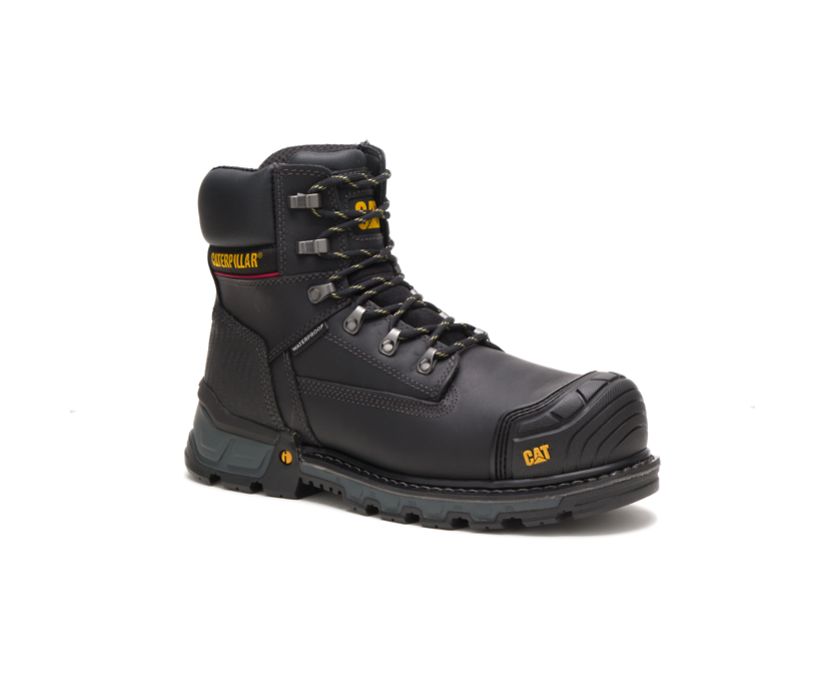 Botas Impermeables Caterpillar Excavator XL 6'' Composite Puntera Hombre Negras | 2JvmkcRU