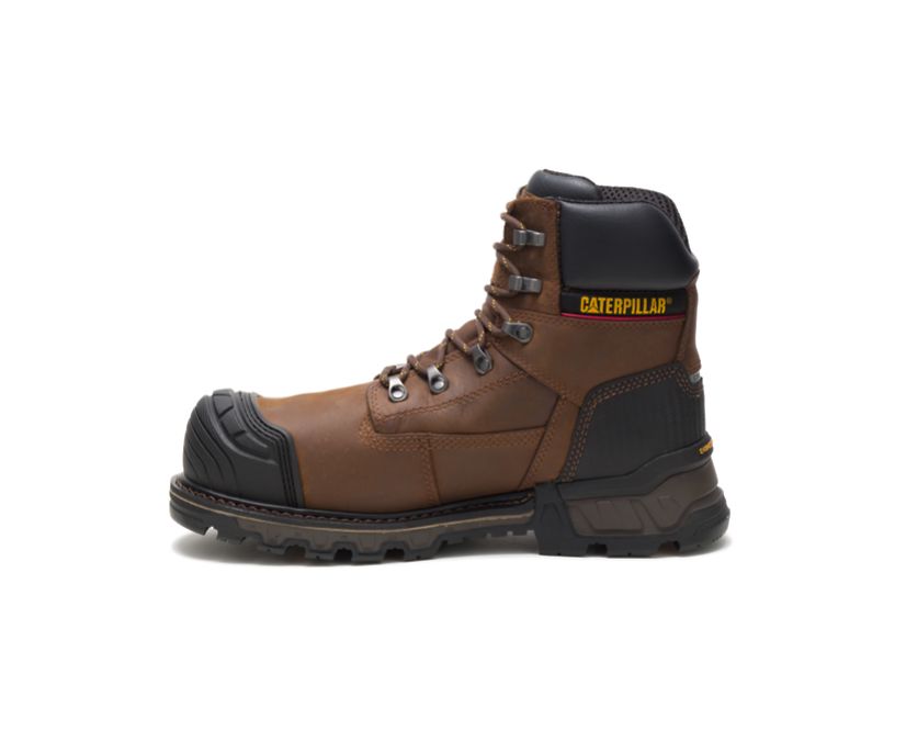 Botas Impermeables Caterpillar Excavator XL 6'' Composite Puntera Hombre Marrones Oscuro | oxAhW0w3