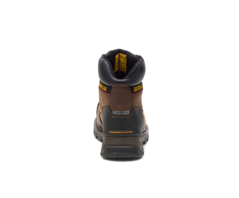 Botas Impermeables Caterpillar Excavator XL 6'' Composite Puntera Hombre Marrones Oscuro | oxAhW0w3