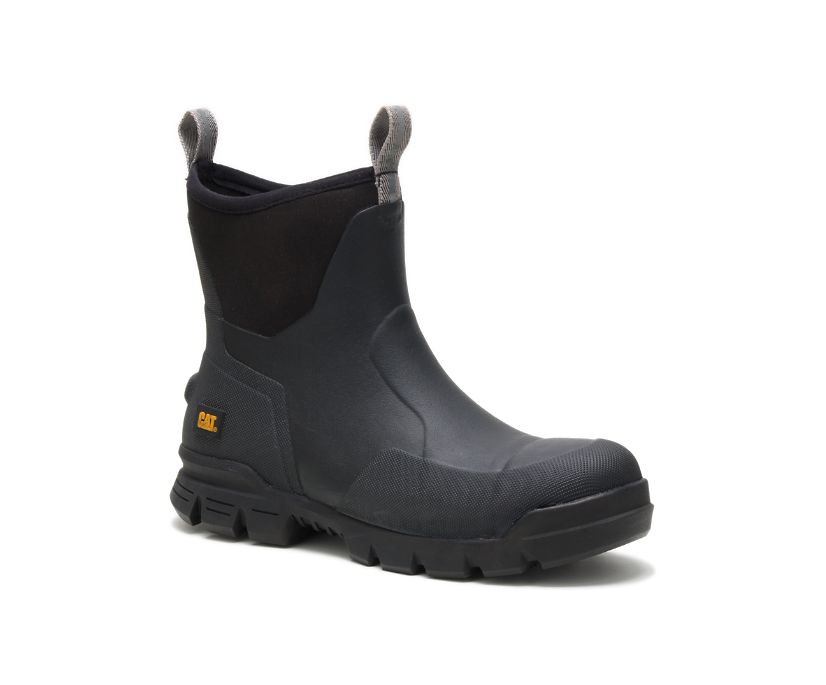 Botas Impermeables Caterpillar Stormers 6'' Hombre Negras | JpZkKGbq