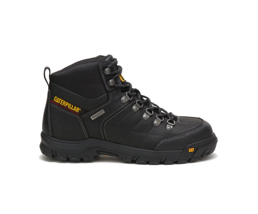 Botas Impermeables Caterpillar Threshold Steel Puntera Hombre Negras | Mtg7pWP1