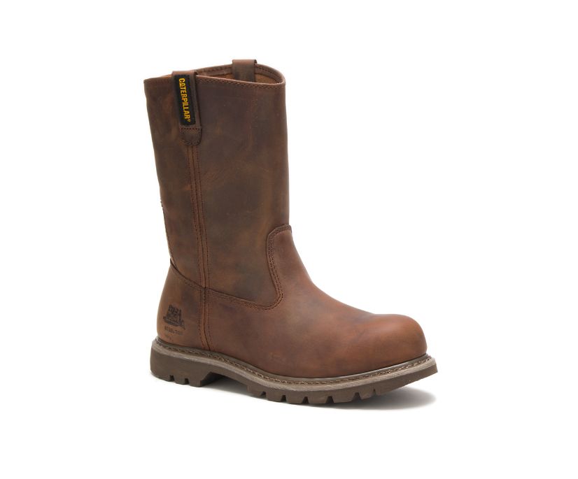 Botas Seguridad Caterpillar Revolver Steel Puntera Mujer Beige Oscuro | Y3v2bAWg