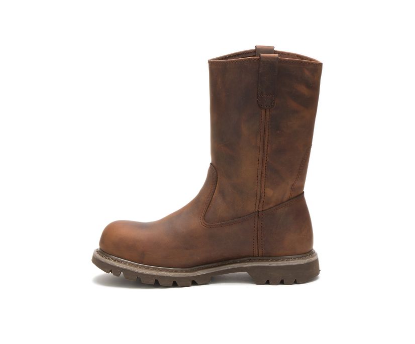 Botas Seguridad Caterpillar Revolver Steel Puntera Mujer Beige Oscuro | Y3v2bAWg