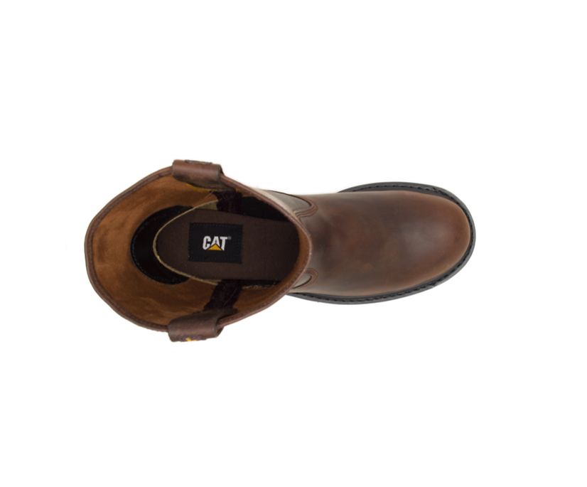 Botas Sin Cordones Caterpillar Revolver Hombre Marrones | nACKtmTP