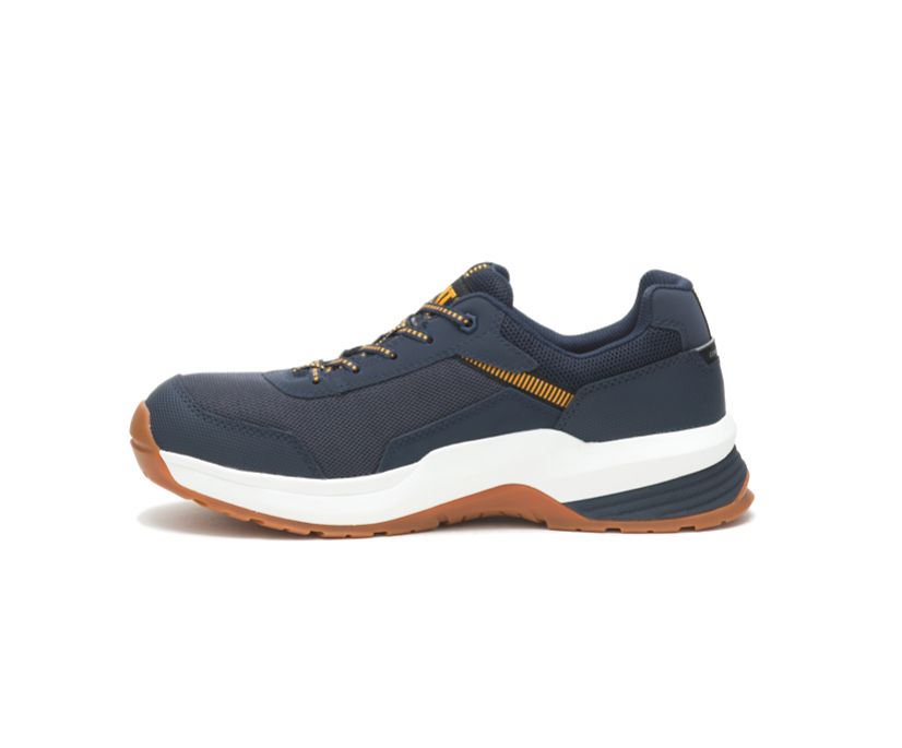 Zapatos De Trabajo Caterpillar Streamline 2.0 Mesh Composite Puntera Hombre Azules Blancas | IruvJP2B